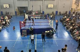 Se realizó el cuarto festival de boxeo con una gran convocatoria