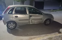 Un herido tras un choque entre una moto y un auto