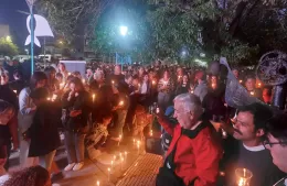 Berisso realiza la vigilia por la Memoria, con amplia participación en el Parque Cívico