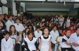 Nedela participó del cierre oficial del ciclo lectivo en la Escuela N° 2