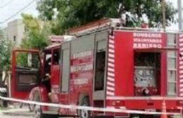 Una mujer debió ser hospitalizada al incendiarse un tubo de gas