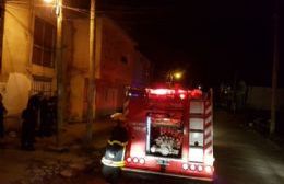 Incendio en una casa de Villa Argüello