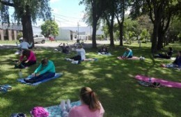 Yoga en la naturaleza “propiciando el disfrute con todo lo que nos rodea”