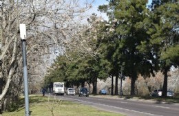 Entre el Tiro Federal y la Rotonda Favaloro, Avenida 60 sin luz por el robo de cables