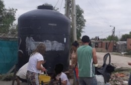 Barrio Cotilap: Los vecinos piden que "al menos" se llene el tanque comunitario