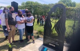 Se inauguró recordatorio y homenaje a Evelin Antonella Herrera: "El mensaje es seguir adelante por las que quedan"