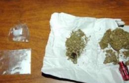 Tres jóvenes detenidos por tenencia de drogas