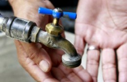 Lunes con baja presión de agua en algunos sectores de la ciudad