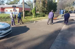 Jueves Santo comenzó con reclamos de trabajadores en 60 y 143