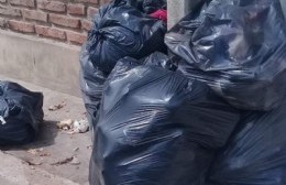 Basura en las veredas: "Desde hace dos semanas no pasa el camión recolector"