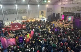 Gran marco en el comienzo de la Fiesta Provincial del Vino de la Costa