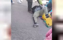Un herido tras chocar un auto contra una bici