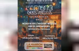 Invitan a una varieté cultural en Casa Rebelión