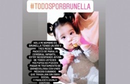 Brunella tiene parálisis cerebral infantil y necesita la ayuda de todos