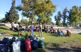 Fructífera jornada de limpieza en el humedal urbano Génova