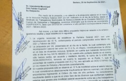 El Sindicato Municipal consideró "insuficiente" la propuesta del Ejecutivo