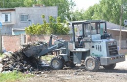 Activa labor para erradicar basurales en Barrio Obrero