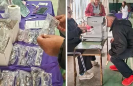 Jornada de controles oftalmológicos y entrega gratuita de lentes en El Carmen
