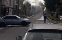 Vecinos cortan la calle 8 en reclamo por sucesivos cortes de luz