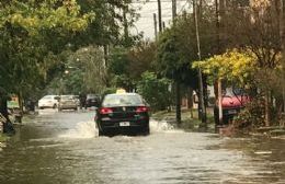 Decenas de calles anegadas por la intensa lluvia