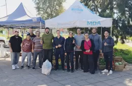 Circuito de la Economía Popular en Plaza 17 de Octubre