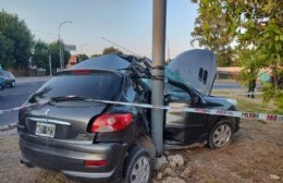 Despiste y colisión fatal en 60 y 128: murió joven automovilista