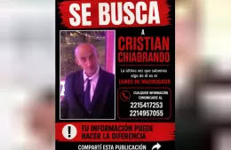 Buscan a Cristian Chiabrando y piden colaboración para encontrarlo
