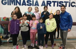 Destacada actuación de gimnastas berissenses