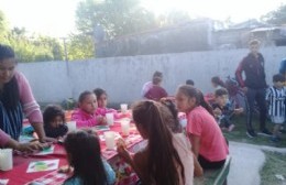 Festejo del Día del Niño en copita de leche "Sol Naciente"