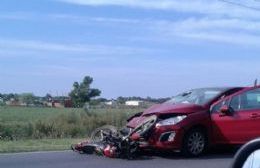 Accidente fatal en la 66