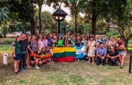 Acto por el 102º aniversario de la declaración de la Independencia de la República de Lituania