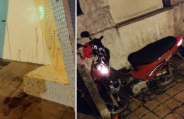 Motociclista chocó contra un poste de luz en 15 y 156