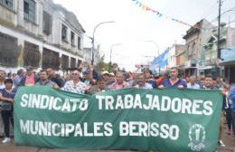 Réplica a concejal macrista: "Con los trabajadores, no"