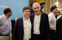Cagliardi acompañó a Kicillof y destacó las medidas para fortalecer a los municipios