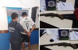 Policías fueron agredidos a piedrazos cuando detenían a un sujeto armado