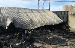 Incendio destruyó vivienda en Villa Argüello