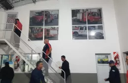 Nueva sala de capacitación en el cuartel de Bomberos de El Carmen