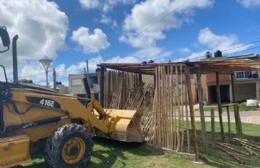 Barrio Náutico: Derribaron puesto de venta de tortillas y luego reprimieron