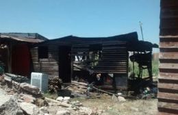 Incendio consumió una casilla en 138 y 10