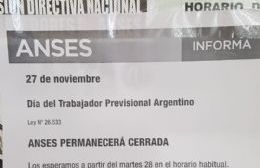 No hay atención en la oficina de la ANSeS