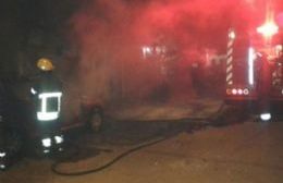 Se incendió un auto en 13 A y 170