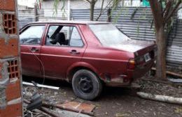 Atrapado in fraganti mientras intentaba robar un auto