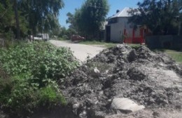 El Carmen: Vecinos pidieron la culminación de los trabajos que se realizan en calle 130