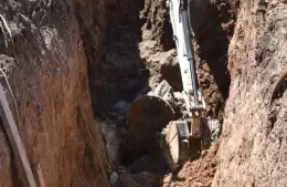 Puede faltar agua por cañería averiada en Puente Baradero