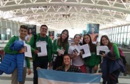 Jóvenes de "Nemunas" en Lituania por viaje educativo de intercambio