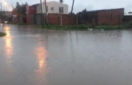 Lo de siempre: calles inundadas ante cada lluvia