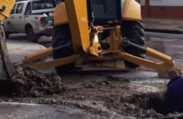 Baja presión por trabajos de ABSA en Montevideo entre 41 y 42