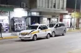 Un taxista fue hospitalizado tras un choque en cadena