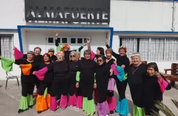 Almafuerte celebró la Primavera con música, baile y festejos