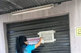 Clausuran taller sin habilitación y con moto robada